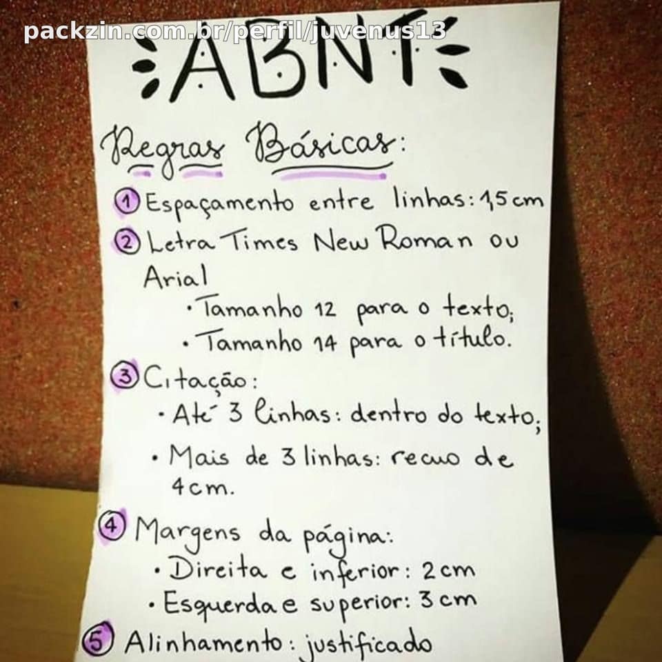 Imagem do serviço Formatação e correção dentro da ABNT📝