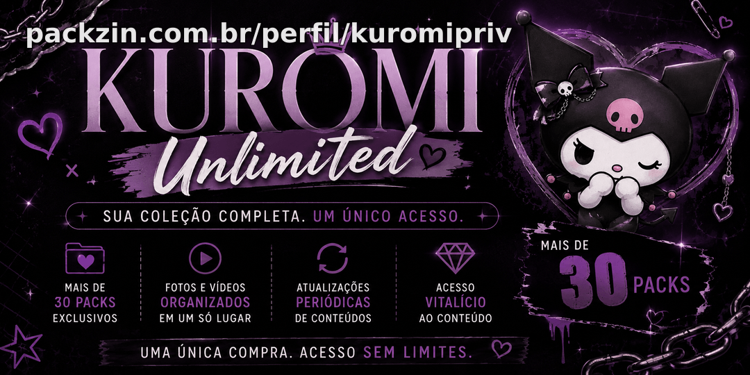 Imagem do pack Kuromi Unlimited✨🔞🖤