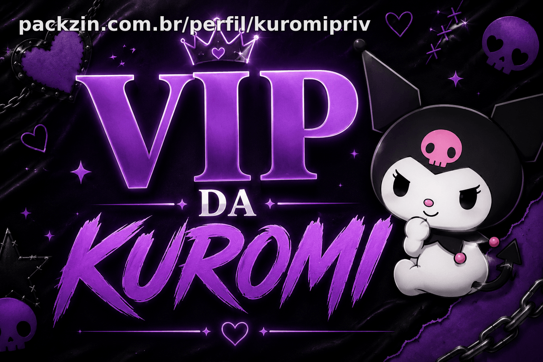 Imagem do pack VIP da Kuromi🖤✨🔞