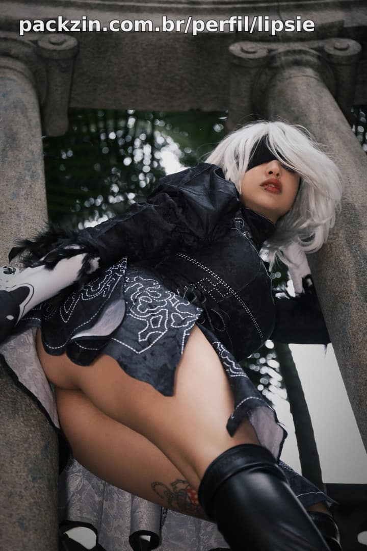 Imagem do pack Cosplay de 2B - Gozando gostoso