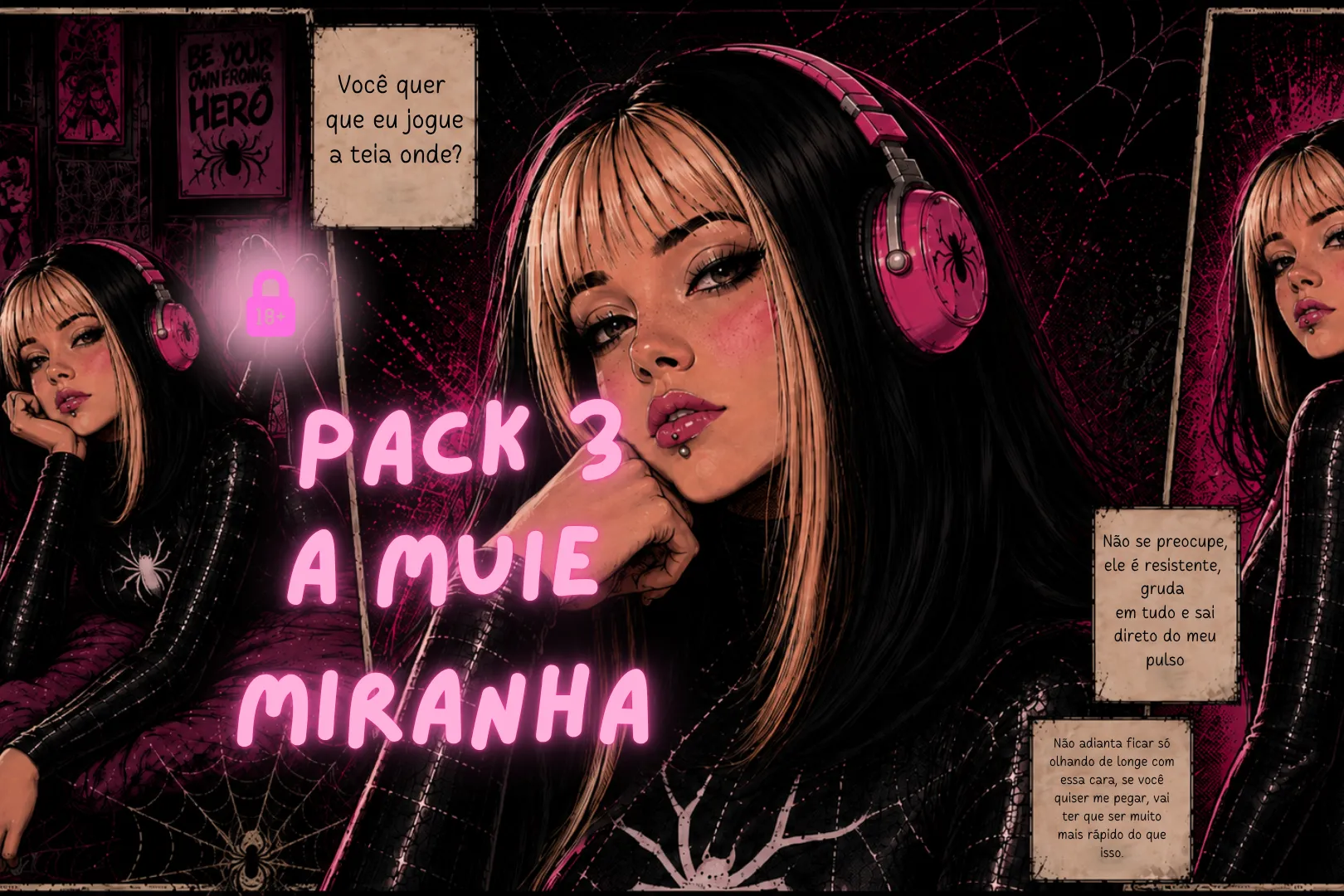 Imagem do pack A muie Miranha 🕷️❤️