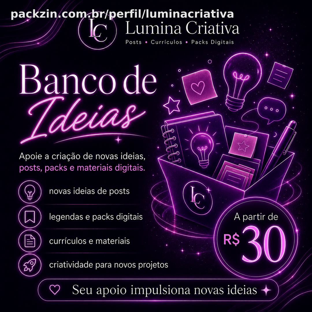 Imagem do pack Banco de Ideias