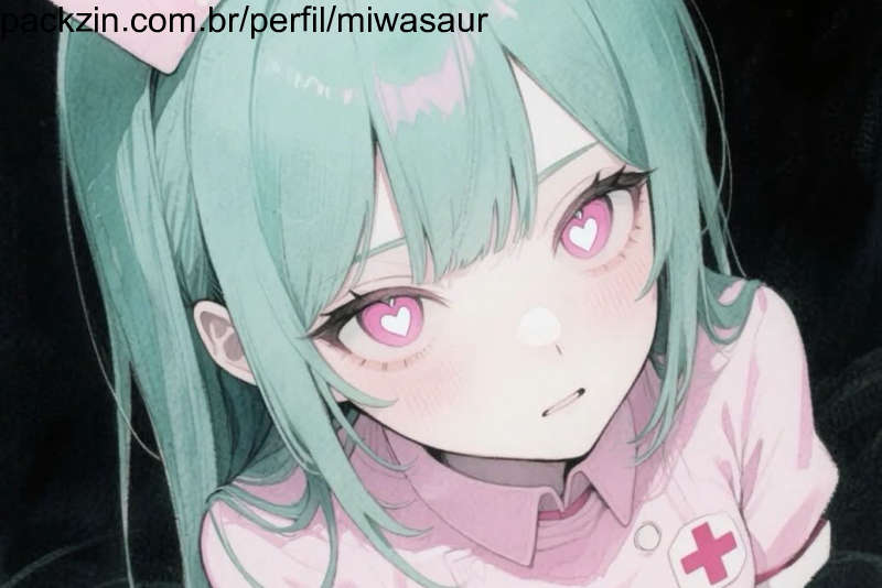 Imagem do pack ⟢ . . . [Cosplay Hatsune Miku Nurse] .ᐟ
