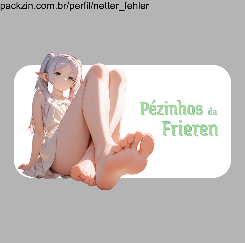 Imagem do pack ⋆⭒˚ Pézinhos da Frieren ˚.⋆