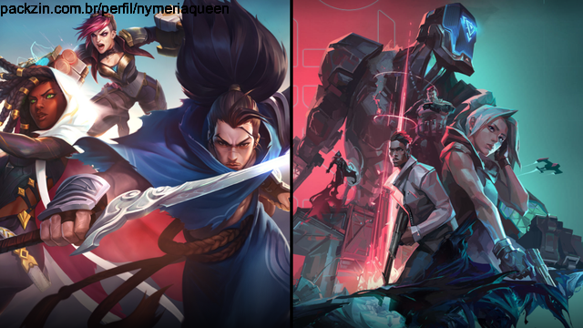 Imagem do serviço Jogar 1 partida de LoL ou Valorant