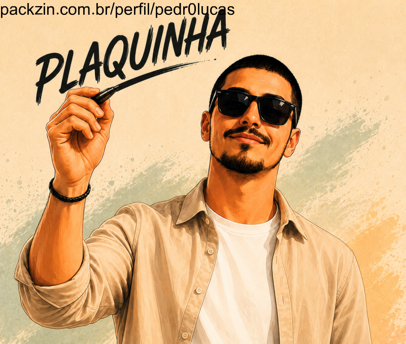 Imagem do serviço 🖊️ Plaquinha