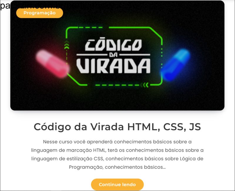 Imagem do serviço CURSOS OFICIAIS EM GERAL - EAD