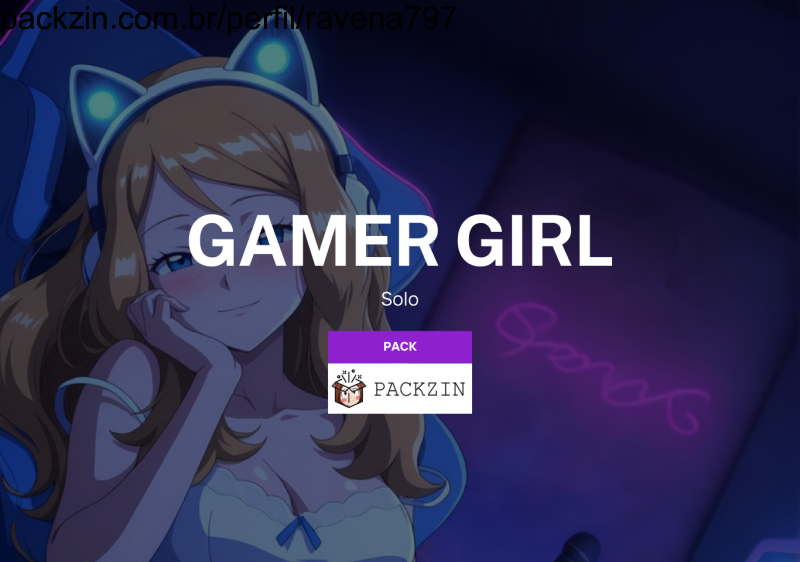 Imagem do pack EM BREVE! Gamer Girl