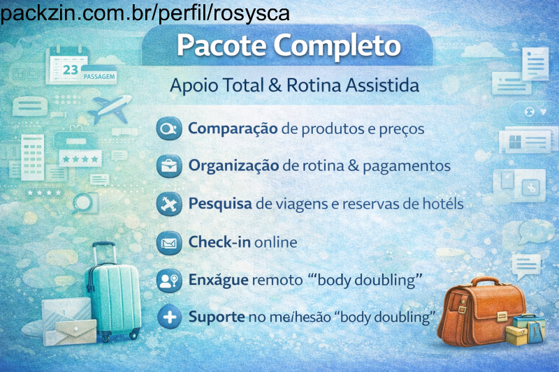 Imagem do pack Assistente pessoal remota (pacote completo)