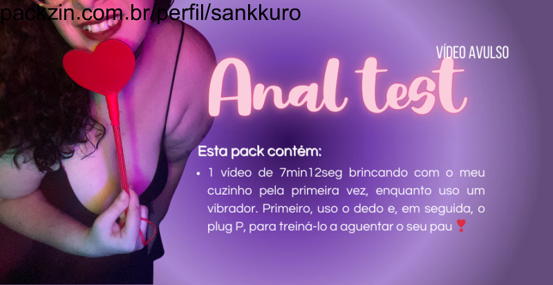 Imagem do pack Anal test