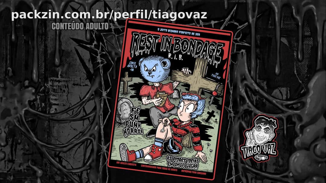 Imagem do pack Comix "Rest in Bondage - R.I.B." | (NSFW)
