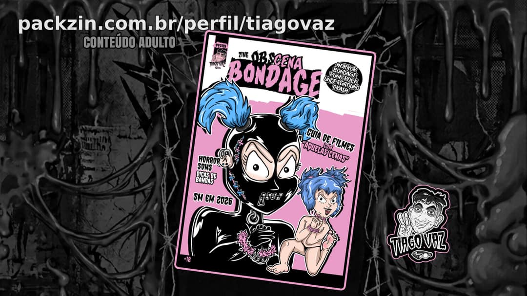 Imagem do pack Zine "Obscena Bondage" | (NSFW)