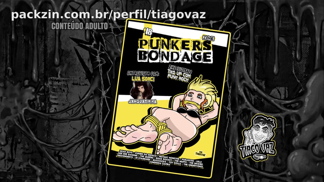 Imagem do pack Zine "Punkers Bondage" | (NSFW)