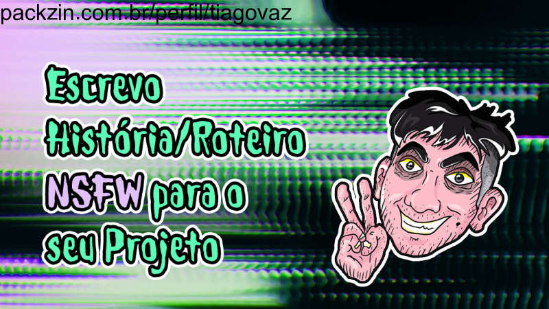 Imagem do serviço Escrevo História/Roteiro NSFW para o seu Projeto