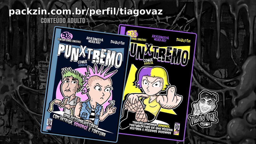 Imagem do pack Compre 1 Leve 2! Comix "Punxtremo #01 + #02"" | (NSFW)