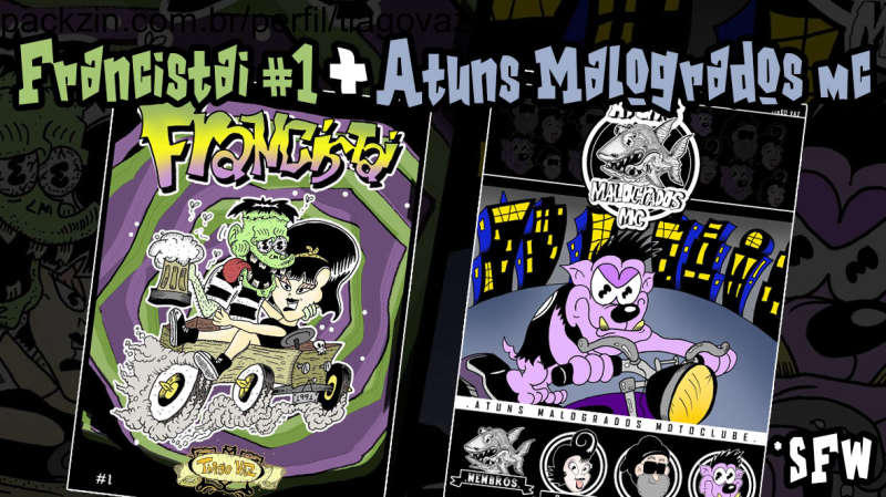 Imagem do pack Comix "Francistai #1" + "Atuns Malogrados mc" | (SFW)