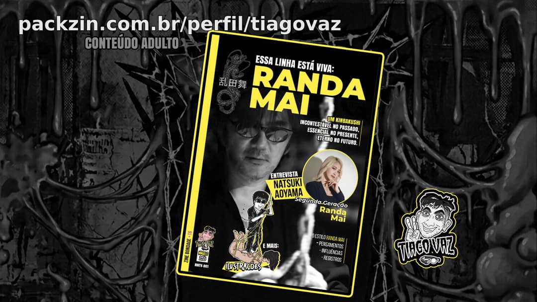 Imagem do pack Zine "Essa Linha Está Viva: RANDA MAI" | (NSFW)