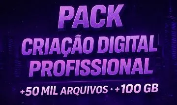 Imagem do pack Mega Pack Design & Edição 50K Arquivos PS, AE, CorelDRAW +
