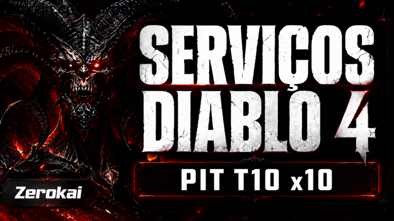 Imagem do serviço Diabo 4 - Pit Runs -  T10 x10 - Season 13 Softcore