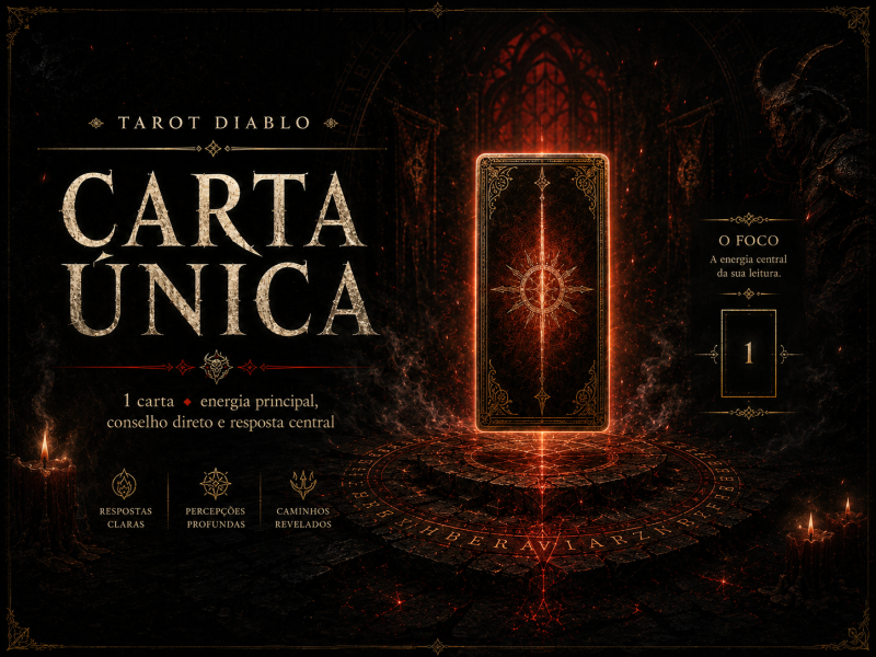 Imagem do serviço Tarot - Fate - Carta Unica