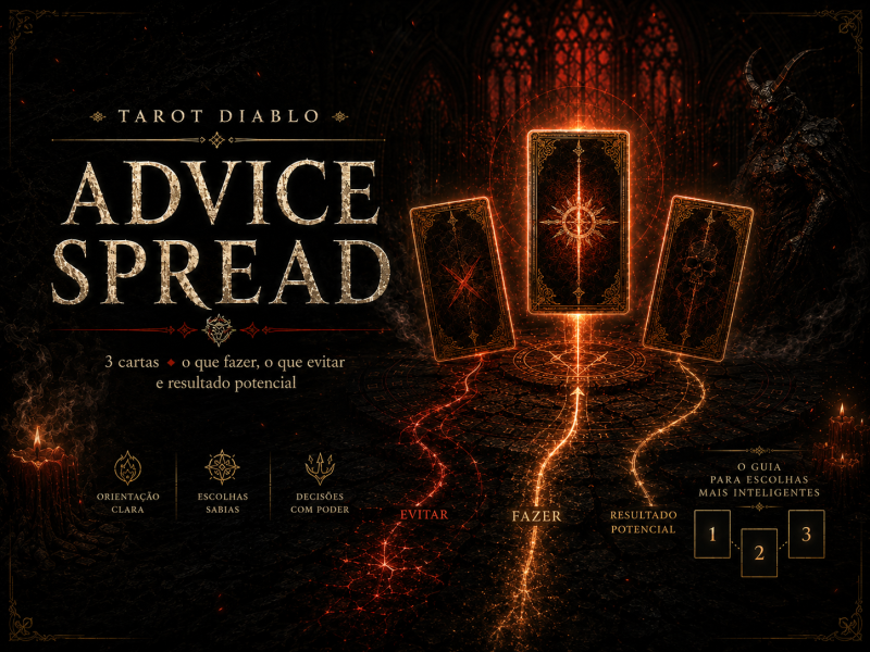 Imagem do serviço Tarot - Advice Spread - 3 Cartas