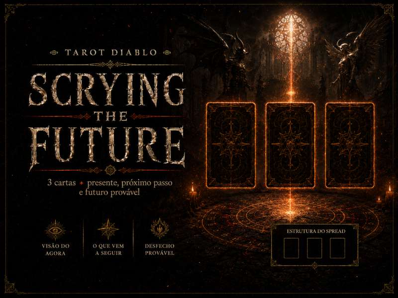Imagem do serviço Tarot - Scrying the Future - 3 Cartas